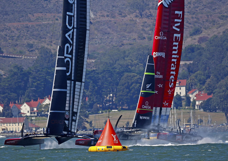 America's Cup Races 9 and 10 Photo:2013 Jan Pehrson
