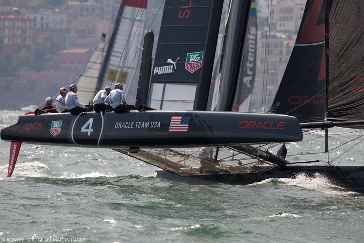 Oracle Team USA Slingsby. Photo:2013 ACEA/Gilles Martin-Raget