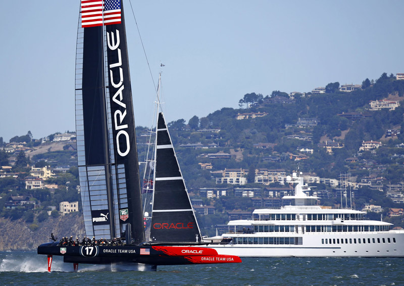 America's Cup Races 9 and 10 Photo:2013 Jan Pehrson