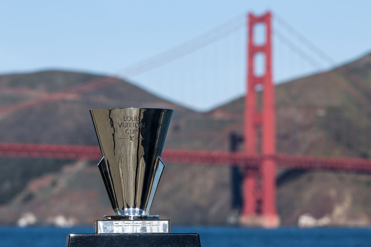 louis vuitton cup trophy