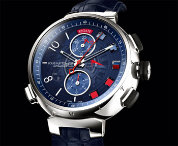 LV Tambour Spin Time Regatta. Image:2012 Louis Vuitton