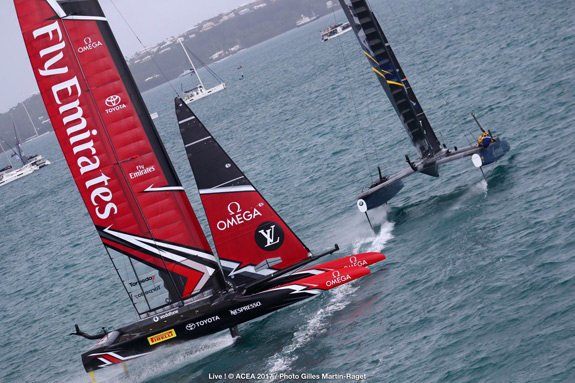 America's Cup 2017 - Challenger Selection Final: ETNZ vs. Sweden - from