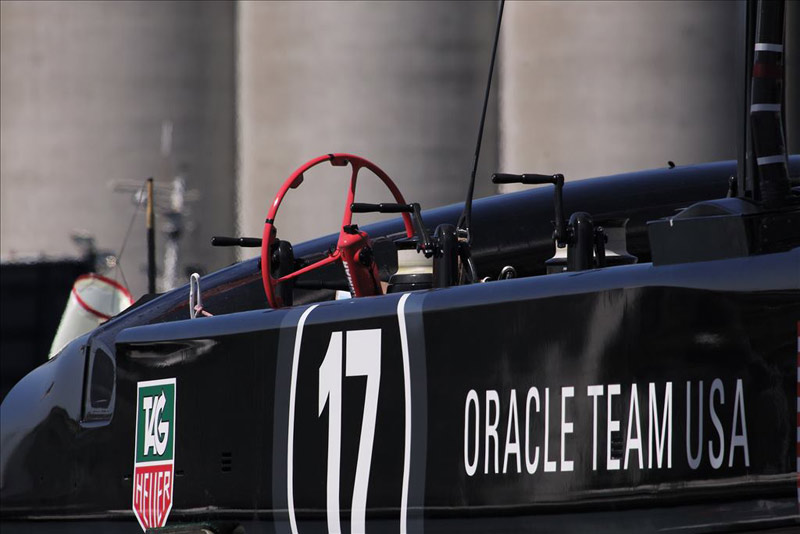 Oracle Team USA's Second AC72 America's Cup Yacht &nbsp;Photo:©2013 Chuck Lantz