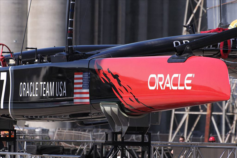 Oracle Team USA's Second AC72 America's Cup Yacht &nbsp;Photo:©2013 Chuck Lantz