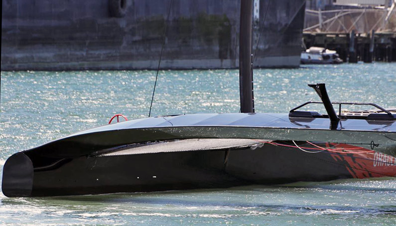 Oracle Team USA's Second AC72 America's Cup Yacht &nbsp;Photo:©2013 Chuck Lantz
