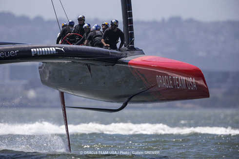 Oracle boat #2.  Photo:2013 Oracle Team USA/Guilain Grenier