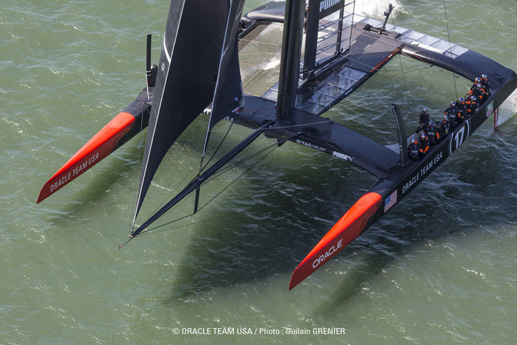 Oracle Team USA AC72 #2. Photo:2013 Oracle Team USA/Guilain Grenier