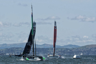 31st America's Cup LV Finals SUI vs. USA Race 4 